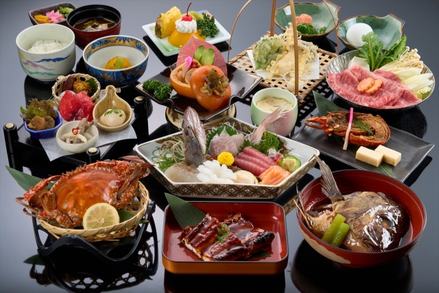 Japanese kaiseki cuisine