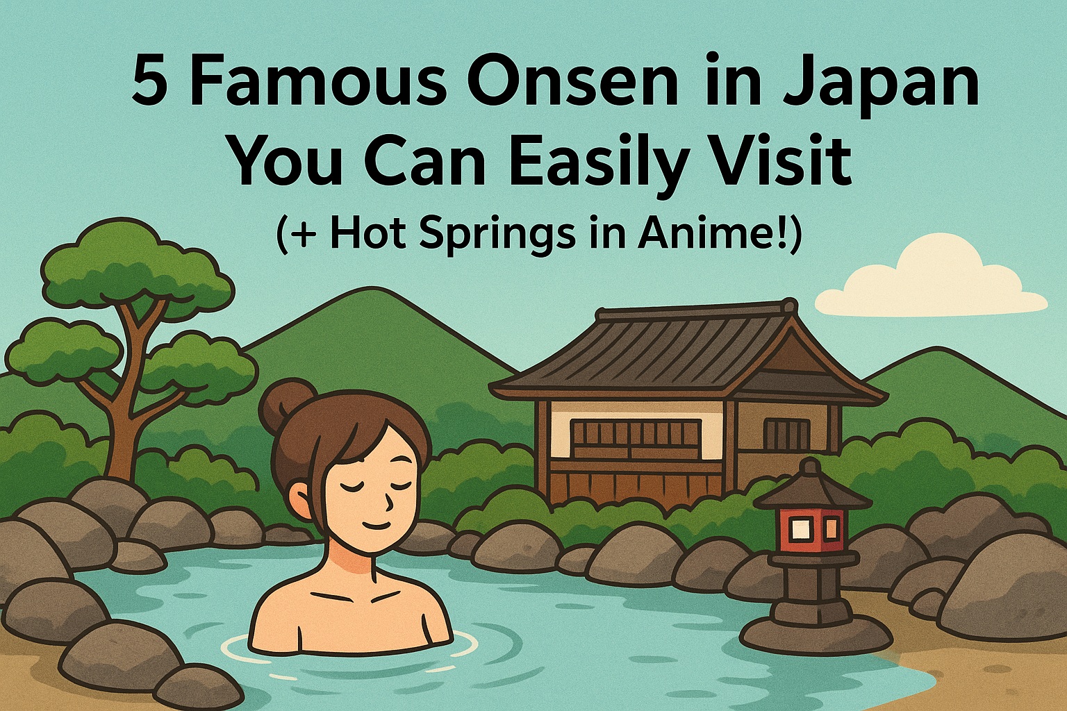 five of the most famous and accessible onsen resorts